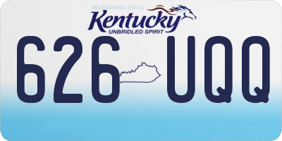 KY license plate 626UQQ