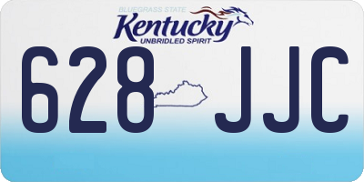 KY license plate 628JJC