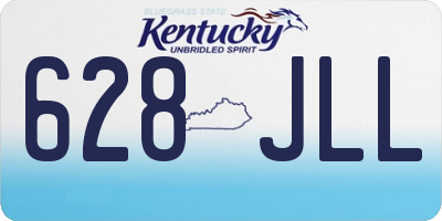 KY license plate 628JLL