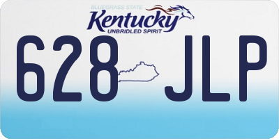 KY license plate 628JLP