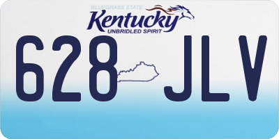 KY license plate 628JLV