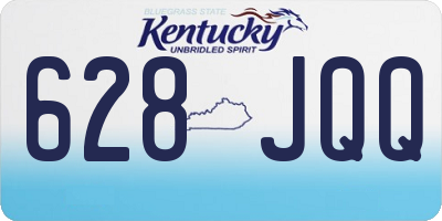 KY license plate 628JQQ