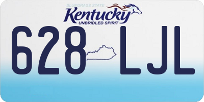 KY license plate 628LJL