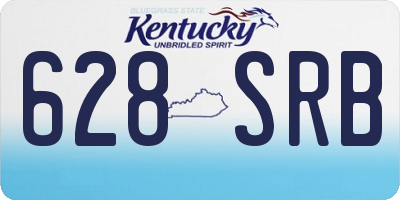 KY license plate 628SRB