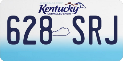KY license plate 628SRJ