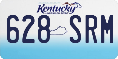 KY license plate 628SRM