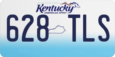 KY license plate 628TLS