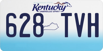 KY license plate 628TVH