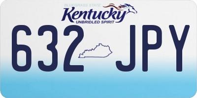 KY license plate 632JPY