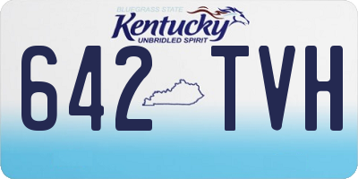 KY license plate 642TVH