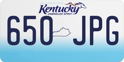 KY license plate 650JPG