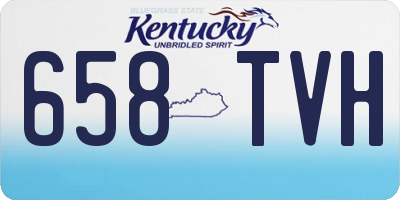 KY license plate 658TVH