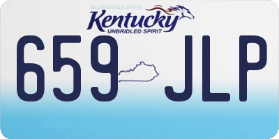 KY license plate 659JLP