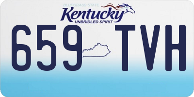 KY license plate 659TVH