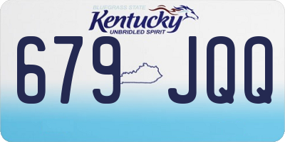 KY license plate 679JQQ
