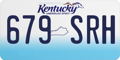 KY license plate 679SRH