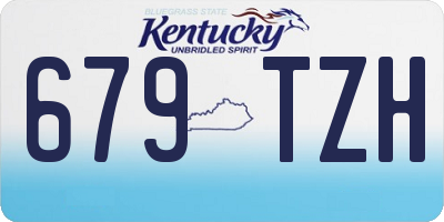 KY license plate 679TZH