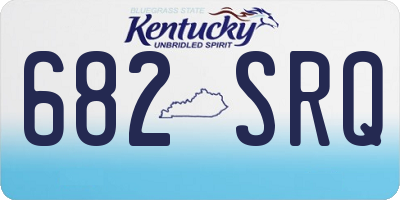 KY license plate 682SRQ
