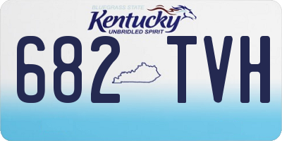 KY license plate 682TVH
