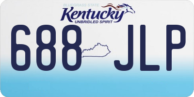 KY license plate 688JLP