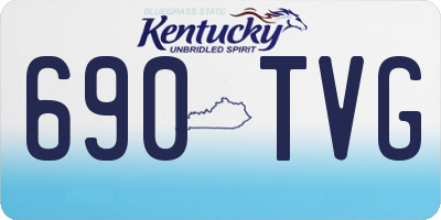 KY license plate 690TVG