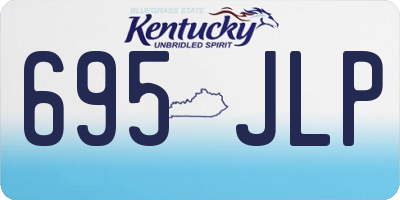 KY license plate 695JLP