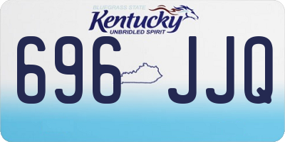 KY license plate 696JJQ