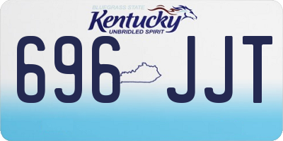 KY license plate 696JJT