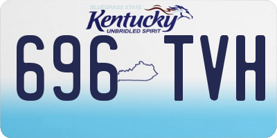 KY license plate 696TVH