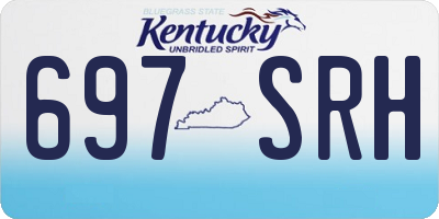 KY license plate 697SRH