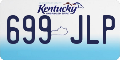 KY license plate 699JLP