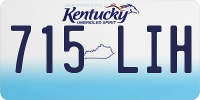 KY license plate 715LIH