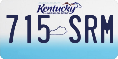 KY license plate 715SRM