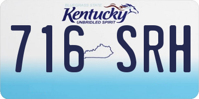 KY license plate 716SRH