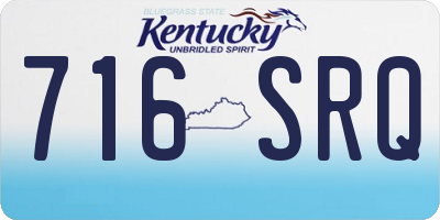 KY license plate 716SRQ