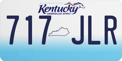 KY license plate 717JLR