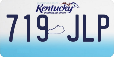 KY license plate 719JLP