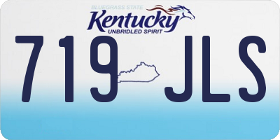 KY license plate 719JLS