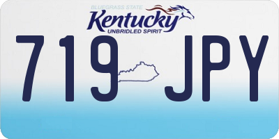 KY license plate 719JPY