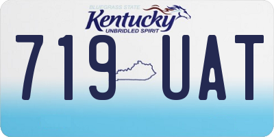 KY license plate 719UAT