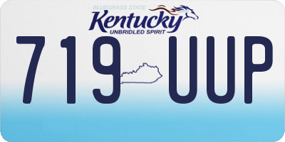 KY license plate 719UUP