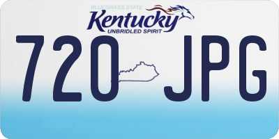 KY license plate 720JPG