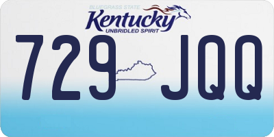 KY license plate 729JQQ