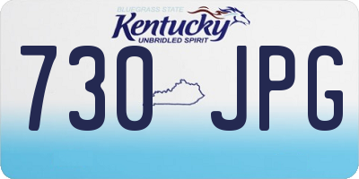 KY license plate 730JPG