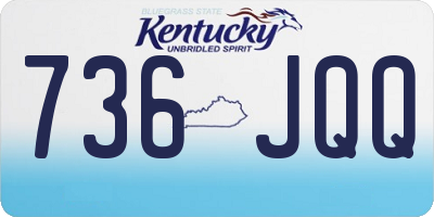 KY license plate 736JQQ