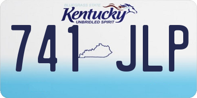 KY license plate 741JLP