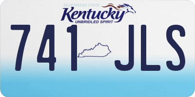 KY license plate 741JLS