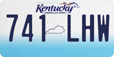 KY license plate 741LHW