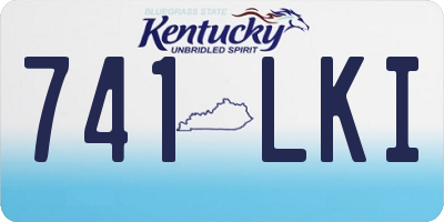 KY license plate 741LKI