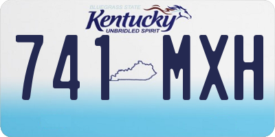 KY license plate 741MXH